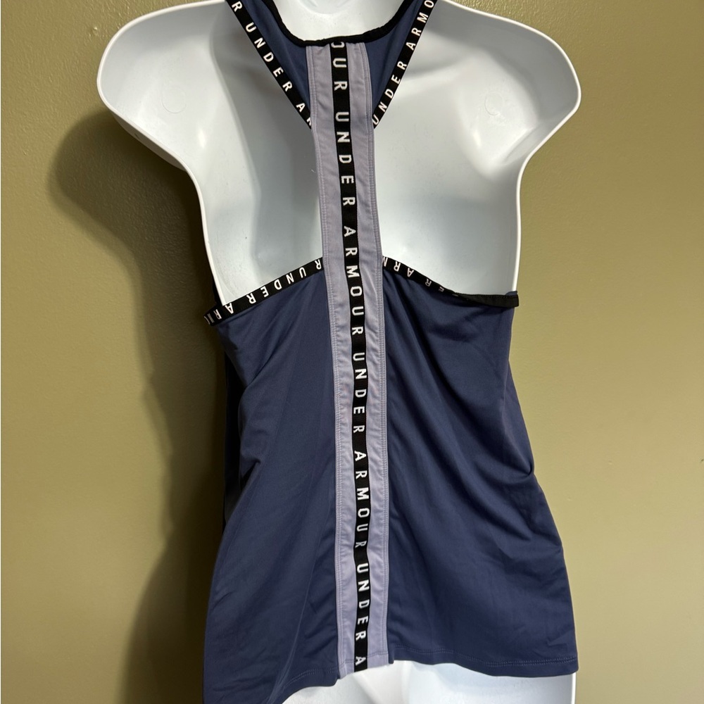 Under Armour Racing Back Tank, Size S - Picture 2 of 4